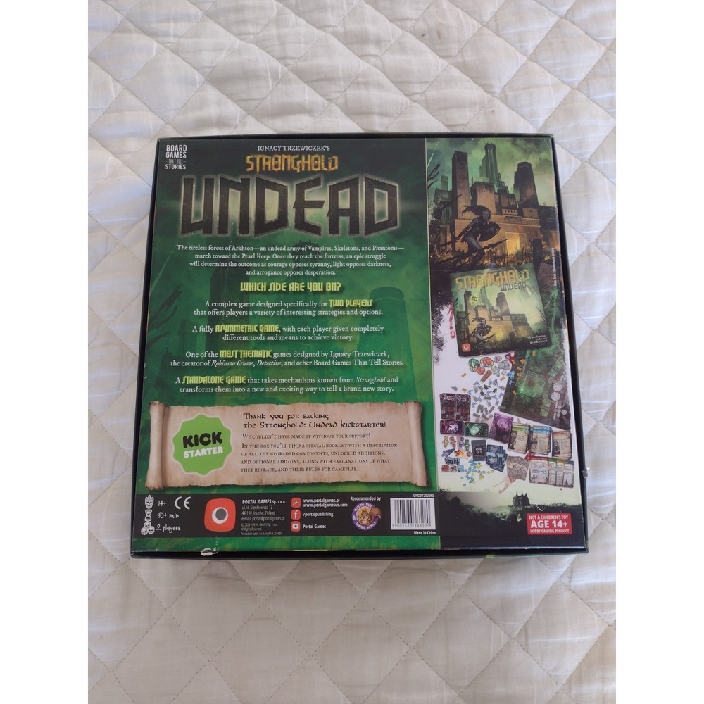 Stronghold Undead Kickstarter With Expansions Portal Games 2020 2nd Edition - Picture 4 of 8